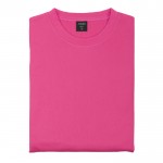 Technisch sweatshirt van polyester, 265 g/m2 in de kleur fuchsia
