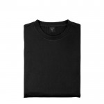 Polyester shirt met lange mouwen, 265 g/m2 in de kleur zwart