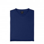 Polyester shirt met lange mouwen, 265 g/m2 in de kleur marineblauw