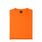 Polyester shirt met lange mouwen, 265 g/m2 in de kleur oranje