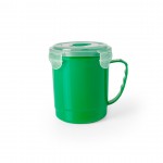 Plastic beker voor vloeistoffen kleur groen
