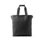 Waterafstotende tijdloze tas met logo kleur zwart