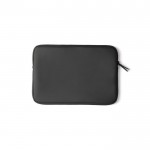 Elegante laptop sleeve van waterafstotend nubuck-PU kleur zwart