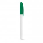 Goedkope klassieke pennen met dop kleur groen