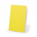 Gewaagd gepersonaliseerd notitieboekje met kleur kleur geel