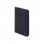 Pocket notitieboekje B7 merchandising kleur blauw