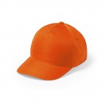 Gepersonaliseerde caps voor kinderen kleur oranje