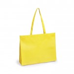Mooie, non woven tassen bedrukken met logo kleur geel