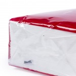 Aangepaste dispenser voor 100 tissues kleur rood eerste weergave