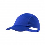 Sportieve pet met logo en UV-bescherming kleur blauw