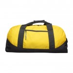 Sporttassen van polyester kleur geel eerste weergave