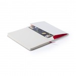Elegant A5 notitieboekje kleur rood tweede weergave