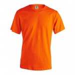 Reclame T-shirts met logo, 150 g/m2 in de kleur oranje