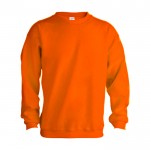 Gepersonaliseerde sweater, 280 g/m2 in de kleur oranje