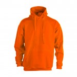 Sweater van katoen en polyester voor reclame in de kleur oranje