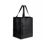 XL Non-woven tas met logo bedrukt kleur zwart