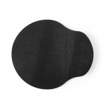 Ergonomische muismat met logo kleur zwart tweede weergave