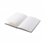 Reclame notitieboekjes met ingebouwde oplader kleur zwart tweede weergave