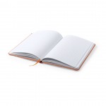 Pocket notitieboekje B6-formaat voor bedrijven kleur oranje derde weergave