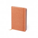 Pocket notitieboekje B6-formaat voor bedrijven kleur oranje