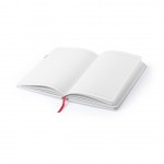 Notebooks met USB stick in kaft kleur rood eerste weergave