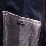 Zakelijke anti-diefstal rugzak met logo kleur rood tweede weergave