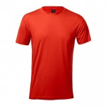 Ademend sublimatie T-shirt, 135 g/m2 in de kleur rood