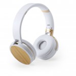 Bluetooth® 5.0 koptelefoon met logo kleur wit eerste weergave