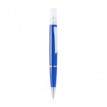 Hygiënische pen met logo kleur blauw