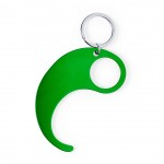 No-contact sleutelhanger met rond ontwerp kleur groen
