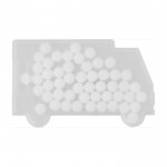 Doosje voor pepermuntjes vrachtwagen model kleur wit tweede weergave