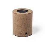 Bluetooth® 5.0 eco speaker met logo kleur naturel tweede weergave