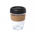 Eco bedrukte koffiebeker to go (350ml) kleur bruin eerste weergave