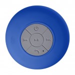 Kleurrijke plastic en rubber multifunctionele speaker kleur koningsblauw eerste weergave
