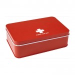 EHBO-doos in metalen doos kleur rood zesde weergave