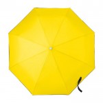 Regenboog omvouwbare paraplu kleur geel eerste weergave
