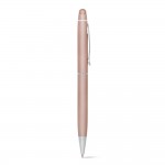 Reclame pennen bedrukken kleine oplage met touch tip en doosje kleur lichtroze