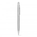 Reclame pennen bedrukken kleine oplage met touch tip en doosje kleur matzilver