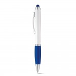 Antislip reclame pennen met touch tip kleur blauw