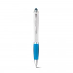 Antislip reclame pennen met touch tip kleur lichtblauw eerste weergave