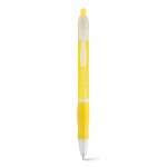 Goedkope pen met opdruk voor reclame kleur geel