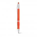 Goedkope pen met logo voor reclame kleur oranje