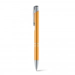 Aluminium pennen met logo kleur oranje