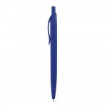 Eco pennen met huls van tarwestro kleur koningsblauw