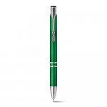 Plastic pen met naam voor reclame kleur groen