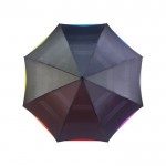 Omvouwbare paraplu kleur meerkleurig derde weergave