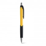 Moderne pen voor bedrijven kleur geel