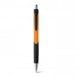 Moderne pen voor bedrijven kleur oranje