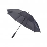 Automatische paraplu van 190T polyester kleur zwart derde weergave