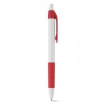 Klassieke reclame pennen met logo kleur rood